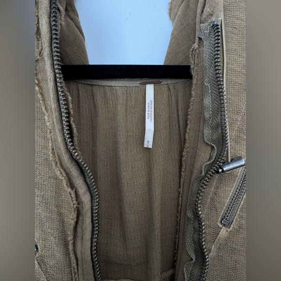 Free People In the Trenches Hooded Coat - Picture 3 of 7
